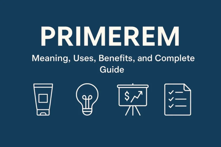 Primerem: The Strategic Reset Framework for Modern Startup Growth